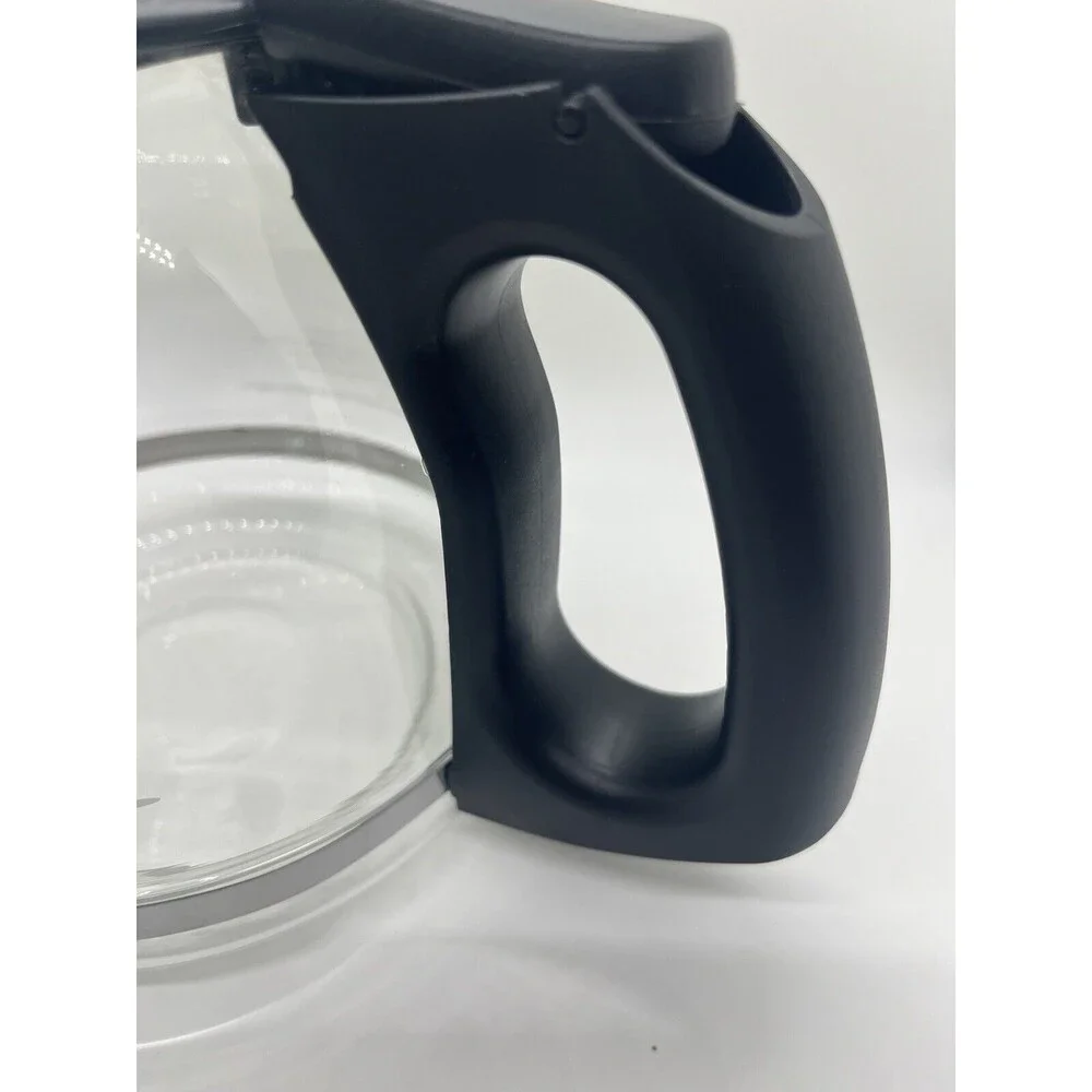 Mr. Coffee 12 Cup Replacement Decanter Carafe Clear Black
